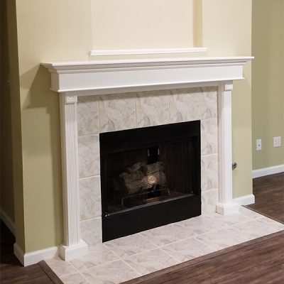 traditional style fireplace remodel spring tx